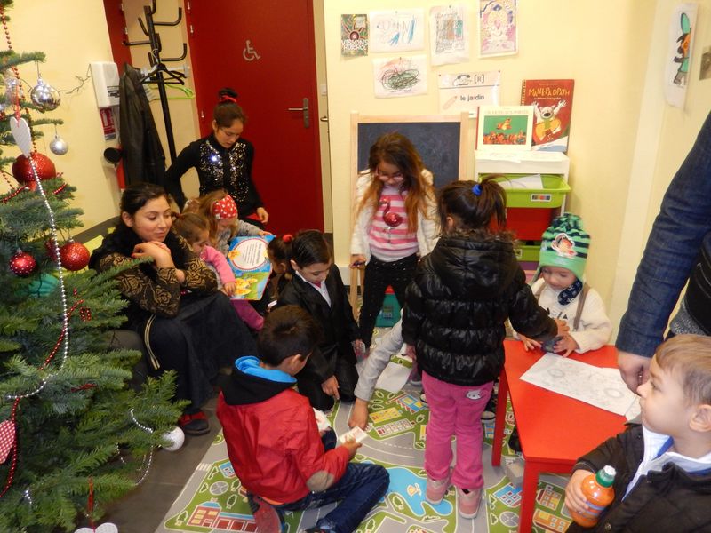 Noël avec les enfants du dispositif Mission Résorption Bidonvilles
